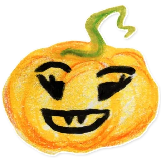 Video sticker 😄 Pumpkin by Taisiia