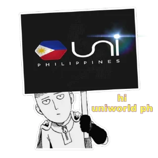 Sticker 😁 Uniworldph