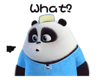 Sticker 🤨 Naughty Panda Pange (@TgSticker)