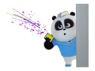 Sticker 🐼 Naughty Panda Pange (@TgSticker)