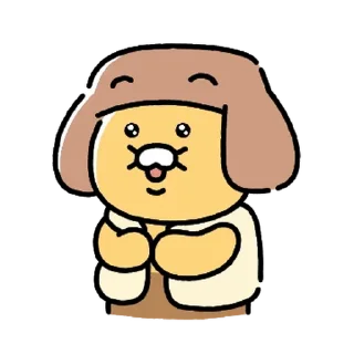 Video sticker 💬 읏추추 춘식이! By @KakaoEmoticon