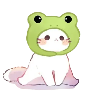 Video sticker 🐸 Коты mofu_sand (@TgSticker)