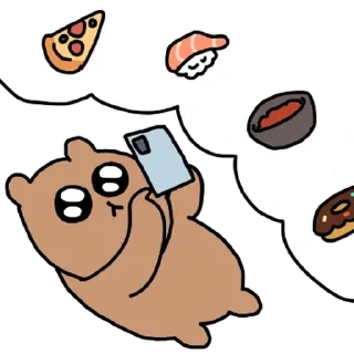 Video sticker 💬 초롱초롱 카피바라씨3 By @KakaoEmoticon