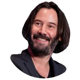 Sticker 😁 Keanu Reeves @S1ick3r