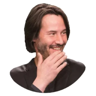 Sticker 😂 Keanu Reeves @S1ick3r