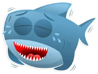 Sticker 😂 AntiLand Shark