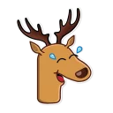 Sticker 😄 Elk George
