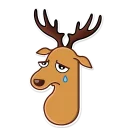 Sticker 😭 Elk George