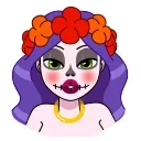 Video sticker 💋 Vera Calavera