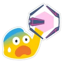 Sticker 😰 Resistaaaaance GoogleEmoji