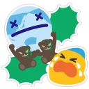 Sticker 😭 Resistaaaaance GoogleEmoji