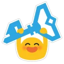 Sticker 🙌 Resistaaaaance GoogleEmoji