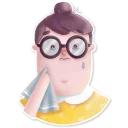 Video sticker 😢 Granny by Nastya Getman