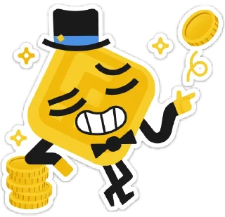 Sticker 💸 Binance