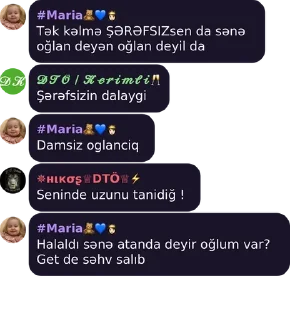 Sticker 💜 @Ifwavarhegeldim @DTOUserBot Paketi 1