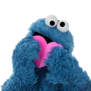 Sticker ❤ Cookiemonster