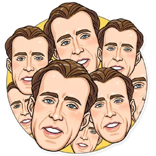 Sticker 🙃 Nicolas Cage