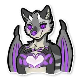 Video sticker 💜 Basalt the succubus