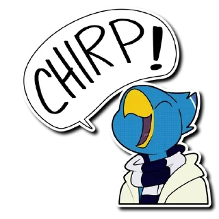 Sticker 😊 Fritz's Birb Pack