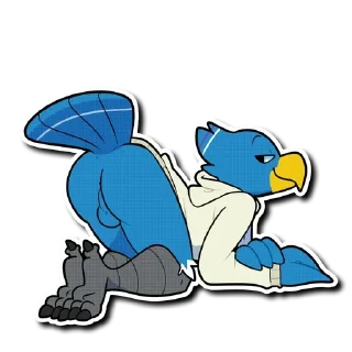 Sticker 🍑 Fritz's Birb Pack