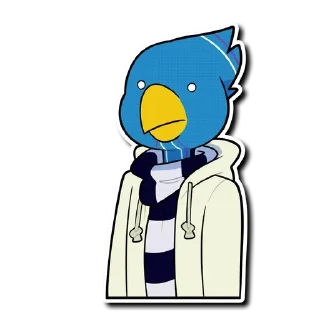 Sticker 😐 Fritz's Birb Pack