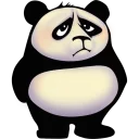 Video sticker 😞 Funny Panda - @StickerManya