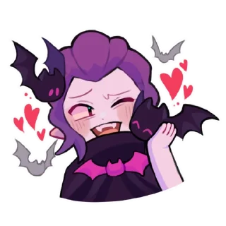 Sticker 🦇 заебал в кустах сидеть пидрила