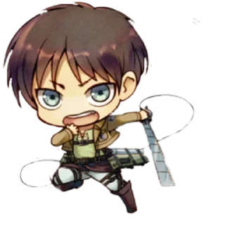 Sticker 😂 AOT chibi assembled @AnimeLibrary_Stickers