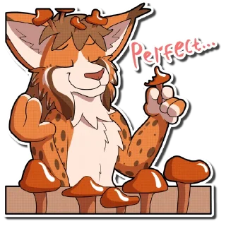 Sticker 😋 Cels Bobcat By @JF049