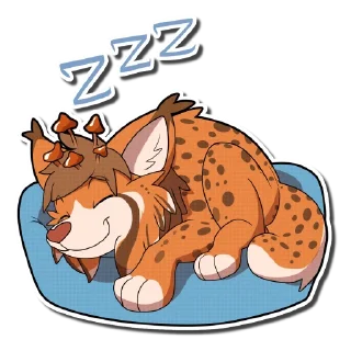 Sticker 🛏 Cels Bobcat By @JF049