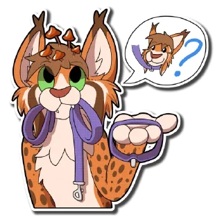 Sticker 🦮 Cels Bobcat By @JF049