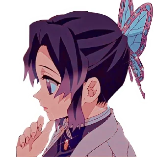 Sticker 🤔 Shinobu Kochou Best Waifu