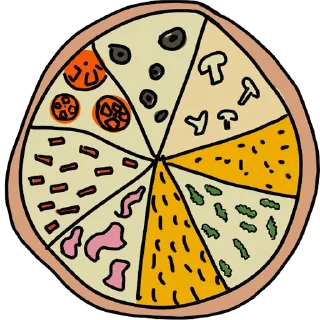 Sticker 🍕 usual