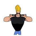 Video sticker 😘 Johnny Bravo