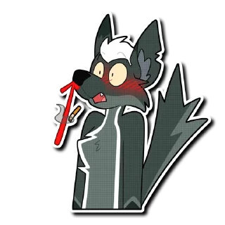 Sticker 😳 Maxim the Dhole