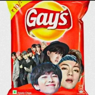 Sticker 🏳️‍🌈 BTS gey pack 1