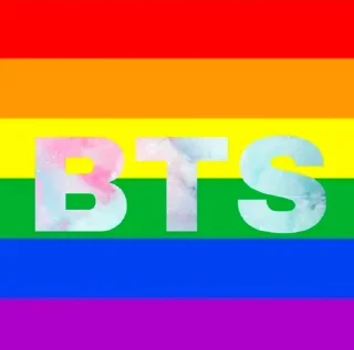 Sticker 🏳️‍🌈 BTS gey pack 1