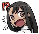 Sticker 😮 Nagatoro-san