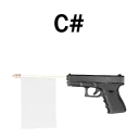 Sticker 👀 Language gun