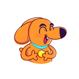 Sticker 😂 Doggo