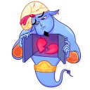 Sticker 😢 Genie-ous