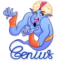 Sticker 🤪 Genie-ous