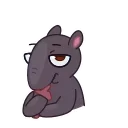 Video sticker 👍 Tapir