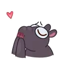 Video sticker 😘 Tapir