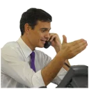 Sticker 📞 Pedro Sánchez