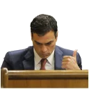 Sticker 👍 Pedro Sánchez