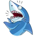 Sticker 😨 It's a Shark!