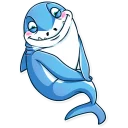 Sticker 😚 It's a Shark!