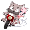 Video sticker 🏍 Том & Лили