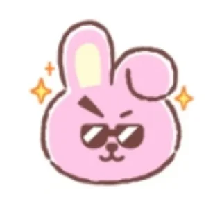 Sticker 😎 Universtar BT21:cuteness galora Emoji@BTS_stikerrrrrrrr0000